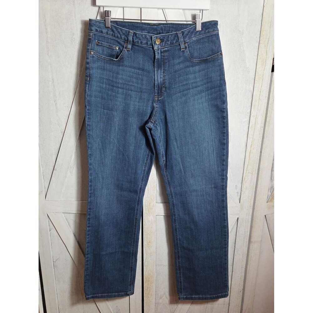 L.L. Bean BeanFlex Bootcut Leg Favorite Fit Jeans Size 16